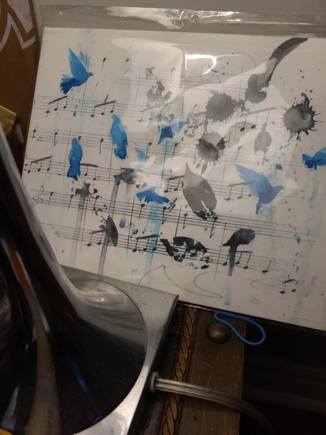 Art Print - Musical Notes & Birds
