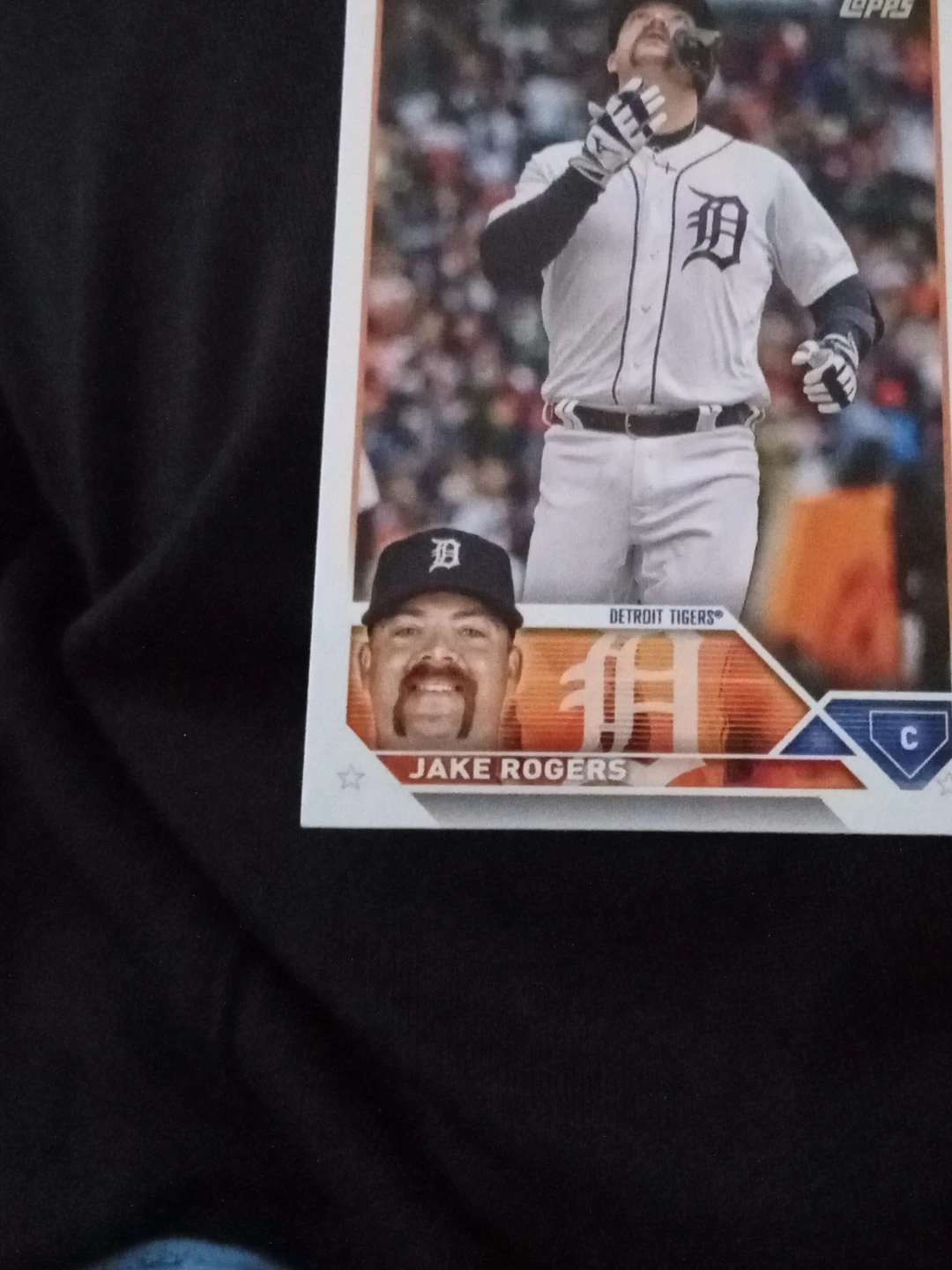 Topps Jake Rogers Baseball Card