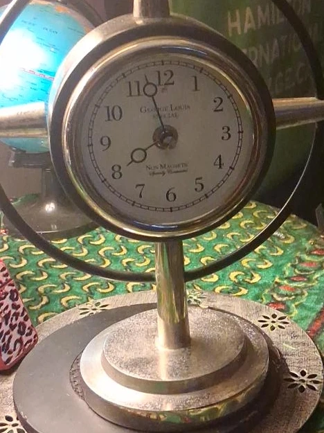 George Louis Special Non Magnetic Table Clock