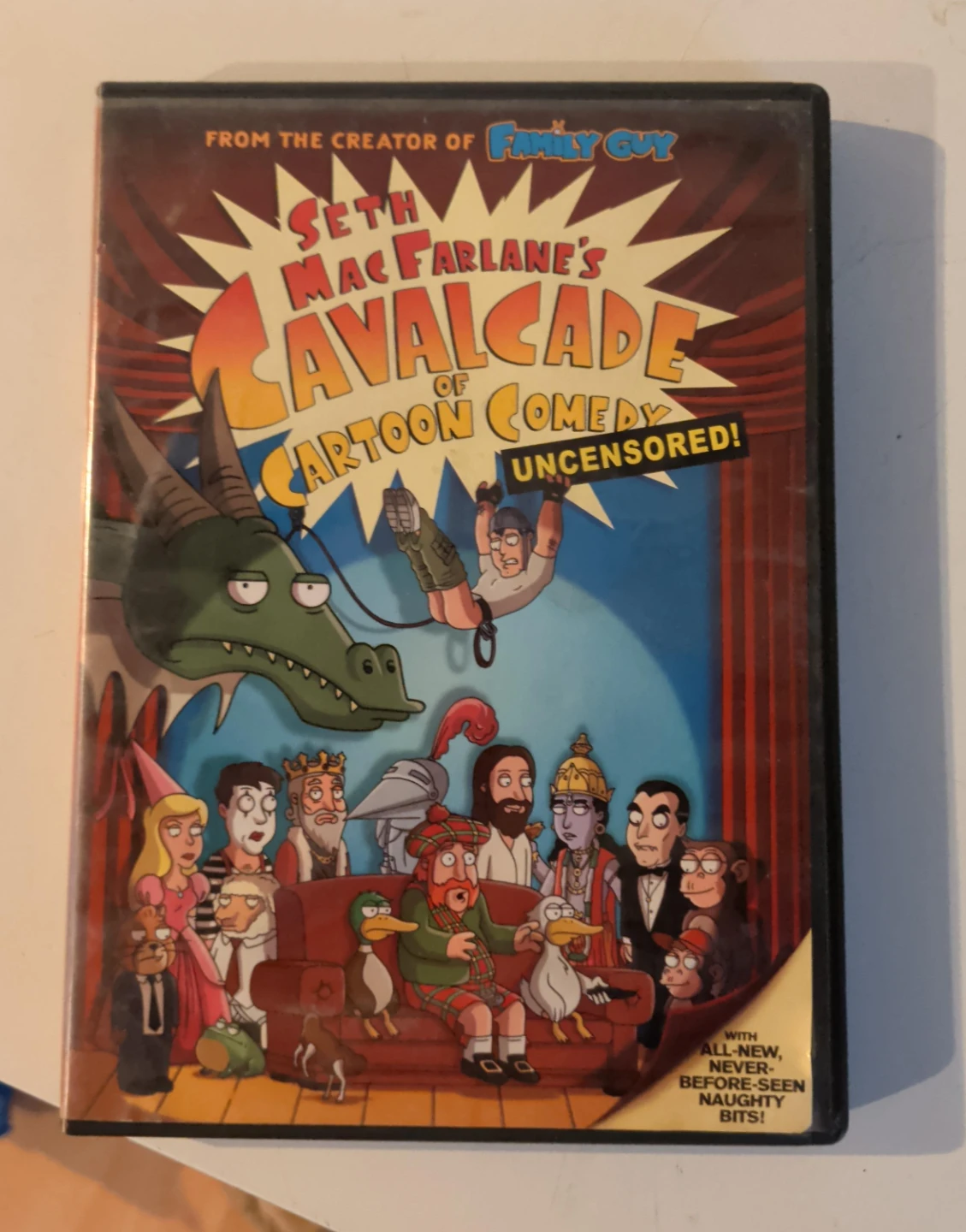 Seth MacFarlane's Cavalcade of Cartoon Comedy DVD