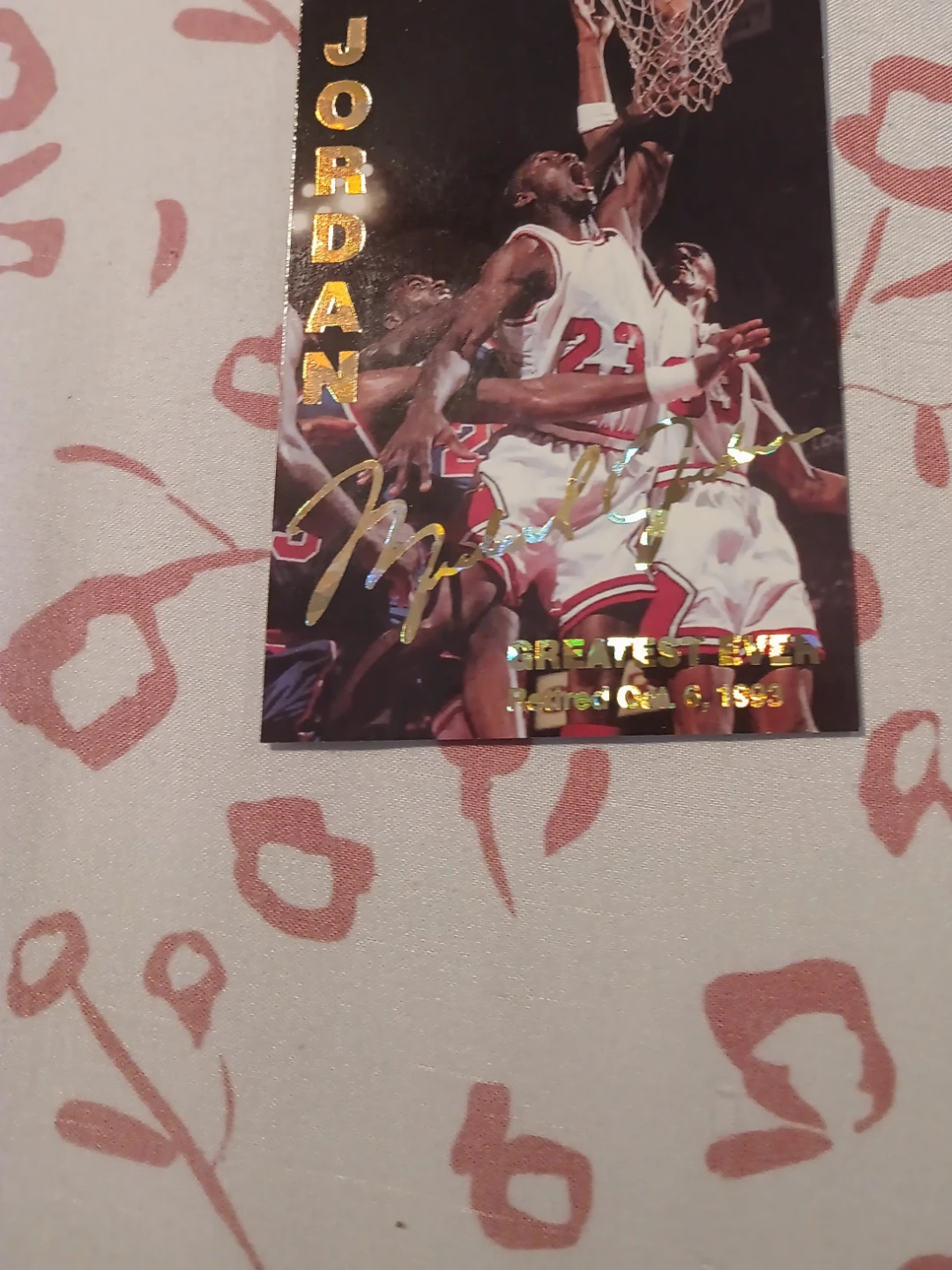 Michael Jordan 1993 Fleer Basketball Card