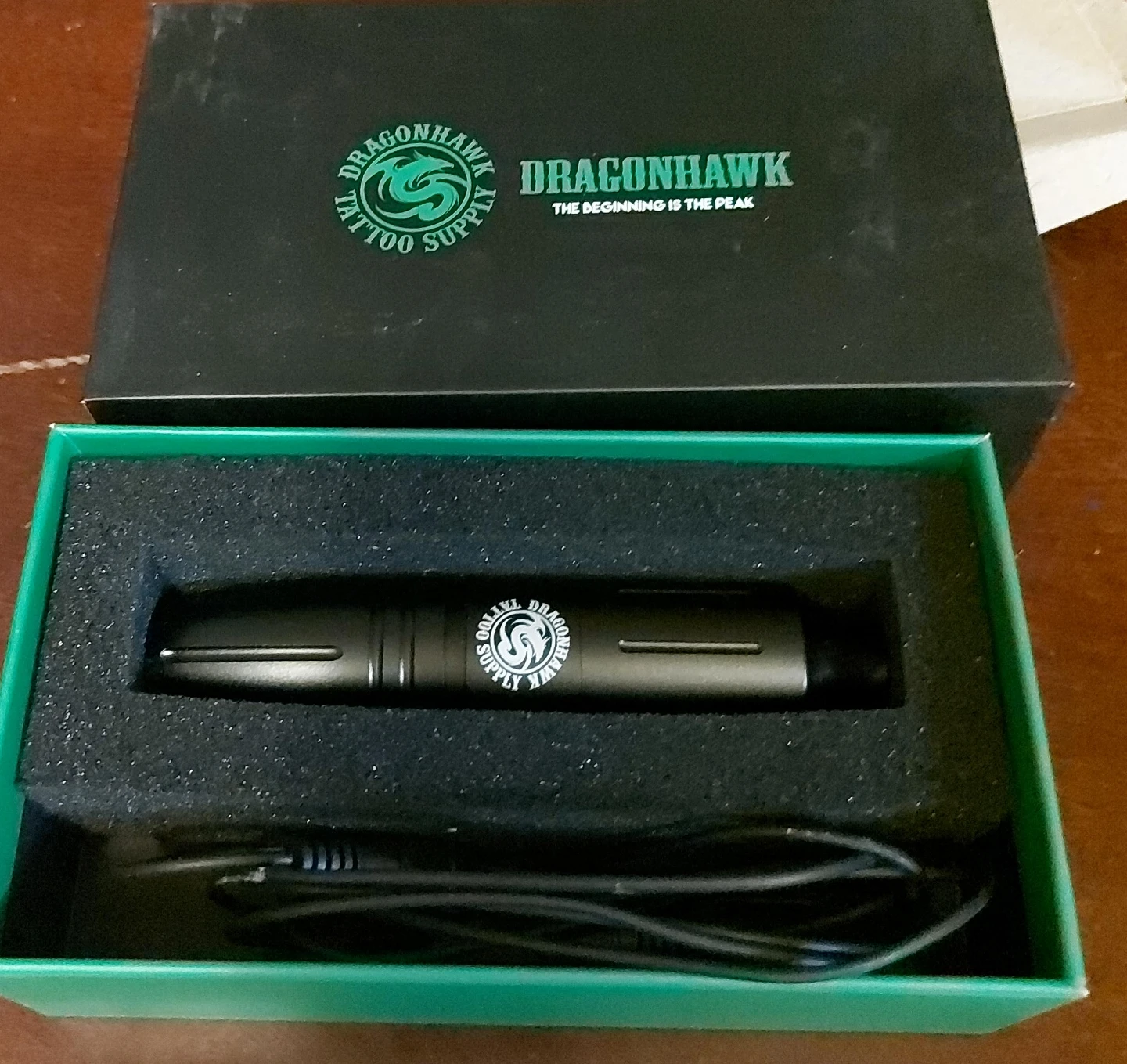 Dragonhawk Tattoo Pen Power Supply and Cartridges Kit