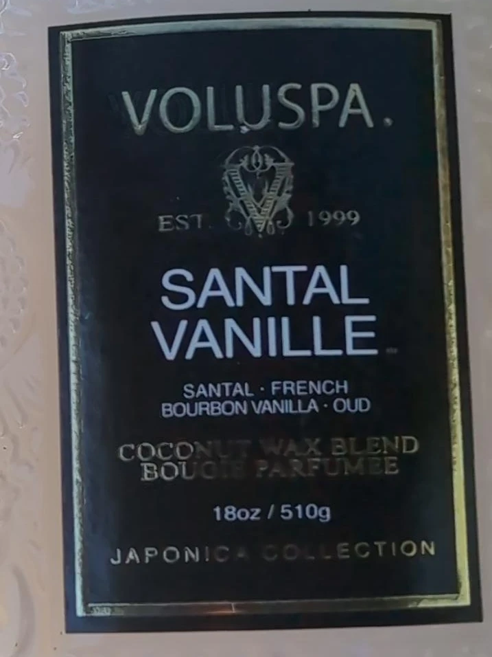 Voluspa Santal Vanille Candle 18oz