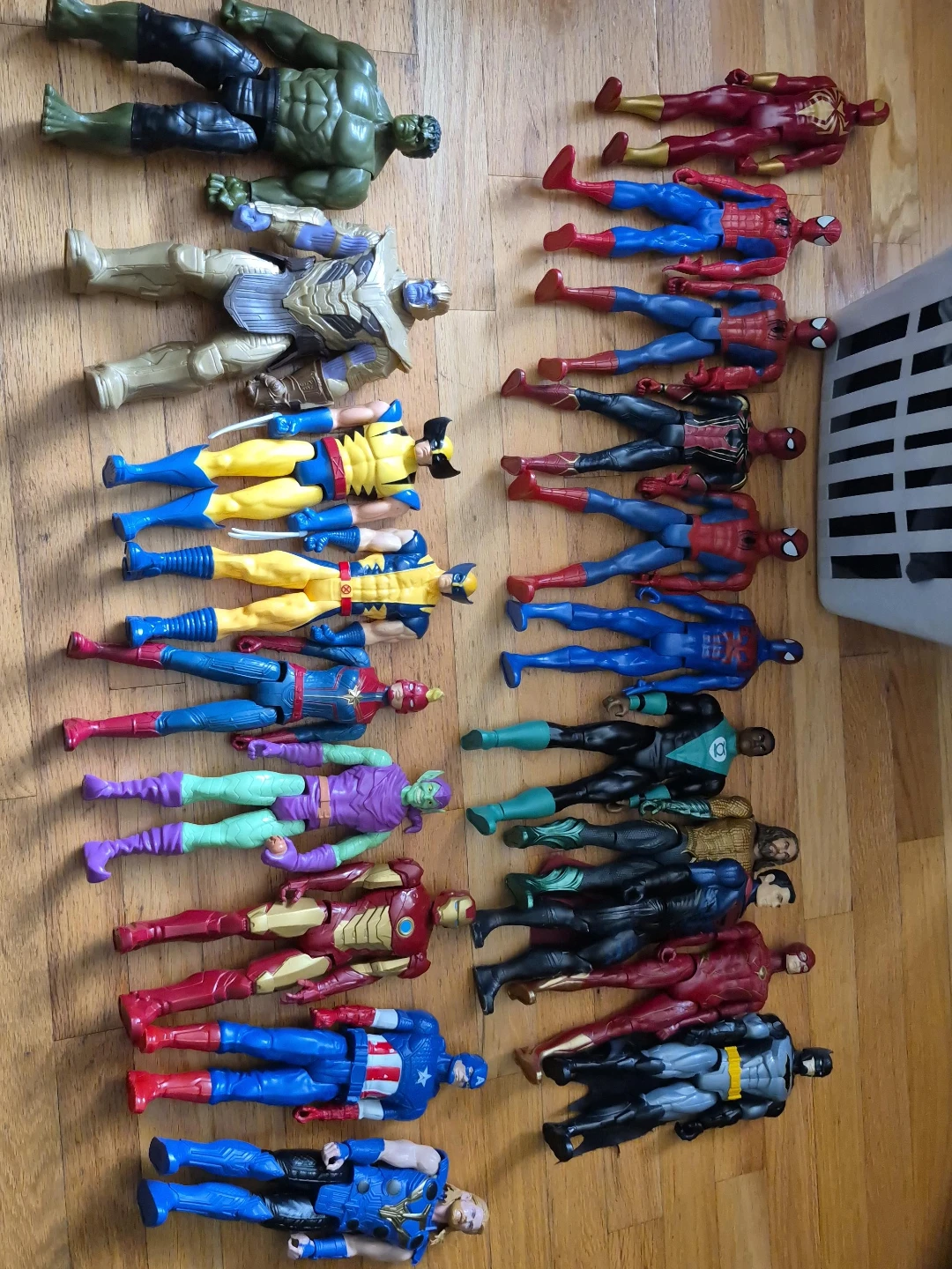 Marvel Superhero Action Figures Lot