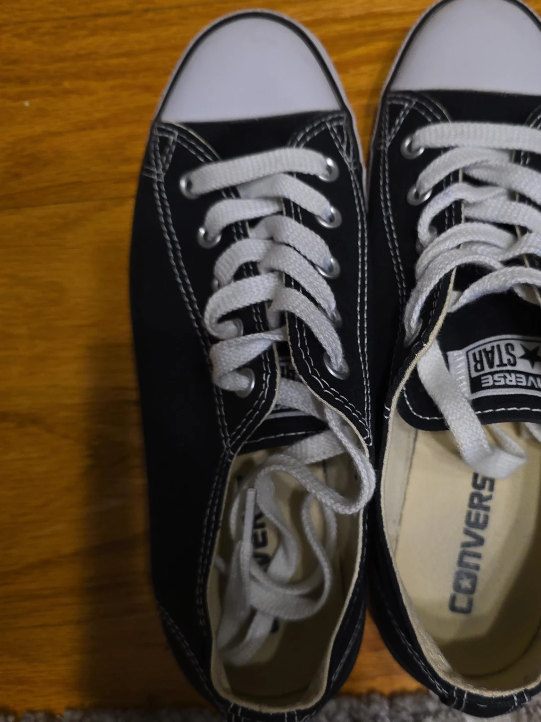 Converse All Star Chuck Taylor Black Canvas Shoes