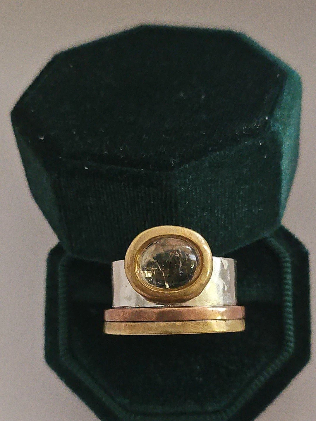 Stacking Ring with Gemstone