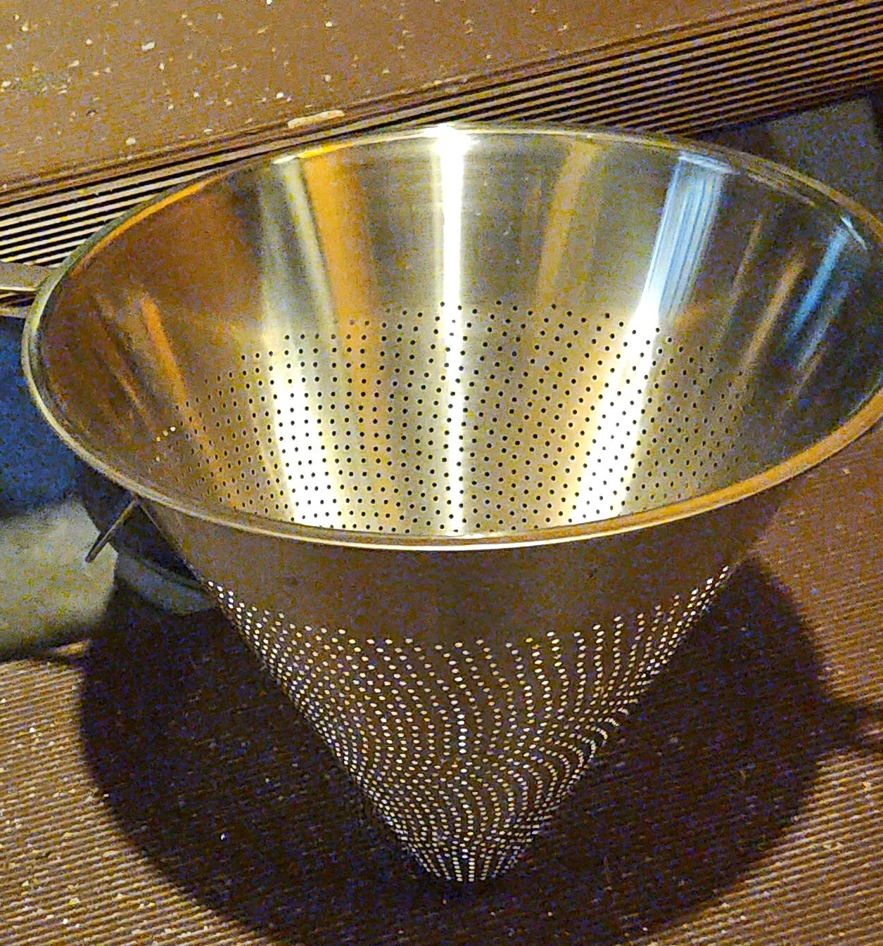 Stainless Steel Cone Colander Strainer