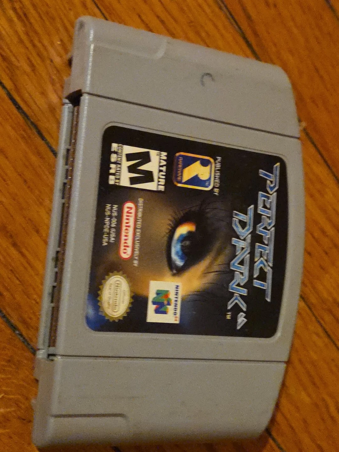 Perfect Dark Nintendo 64 Game Cartridge