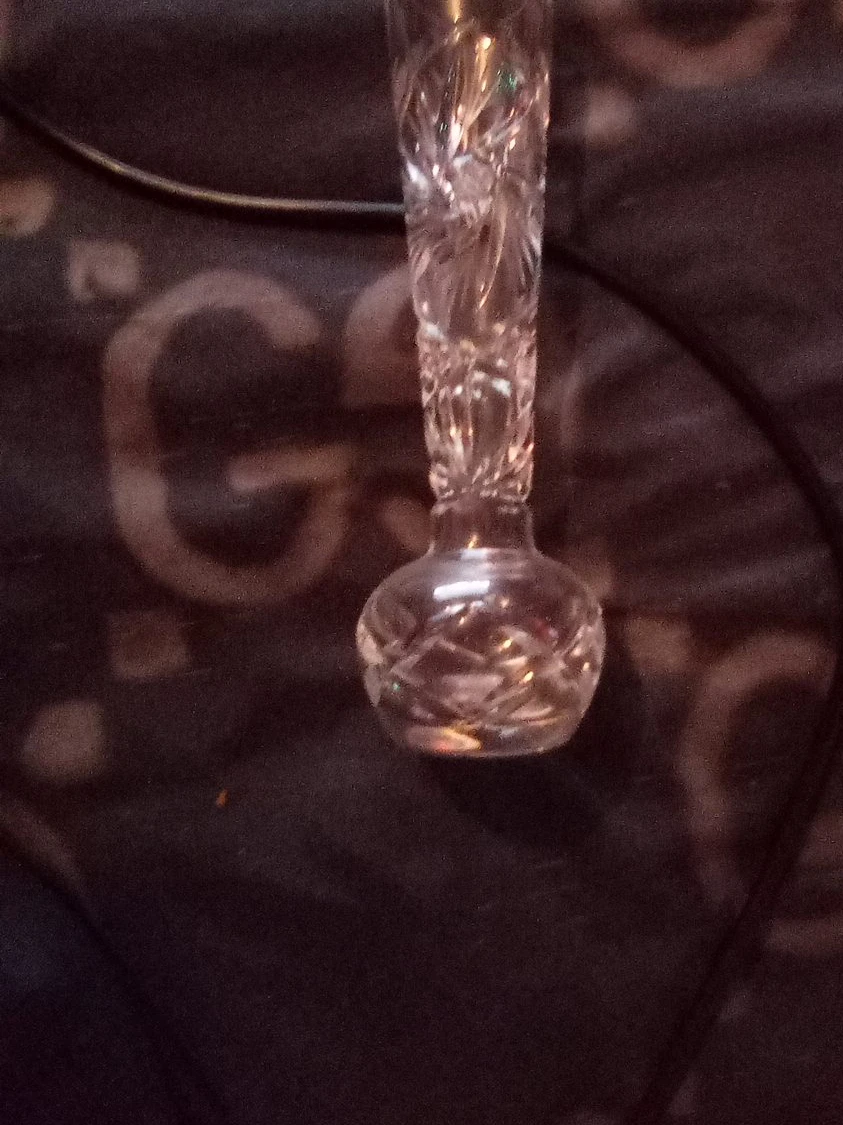 Crystal Bud Vase
