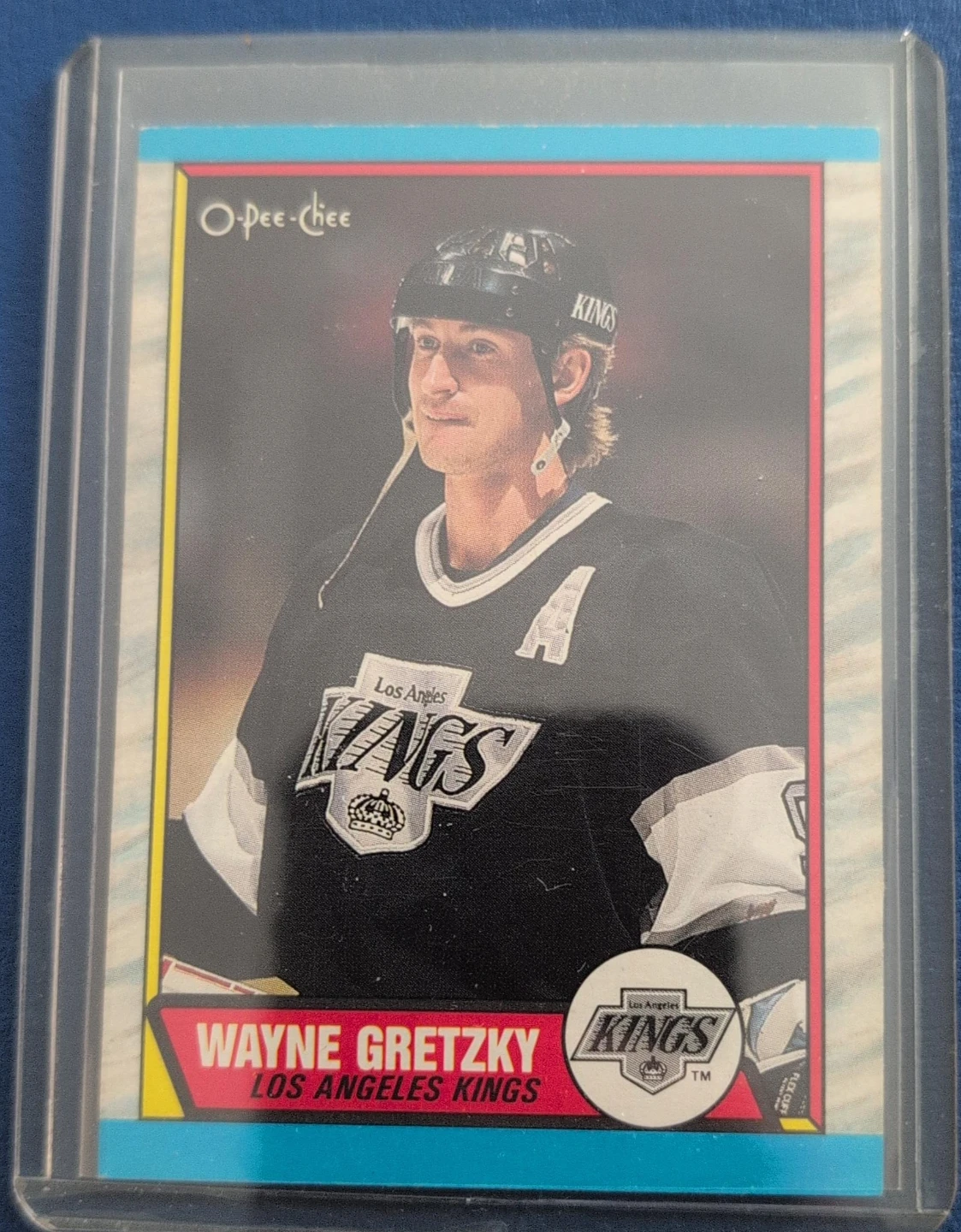 1989 O-Pee-Chee Wayne Gretzky Hockey Card # 156