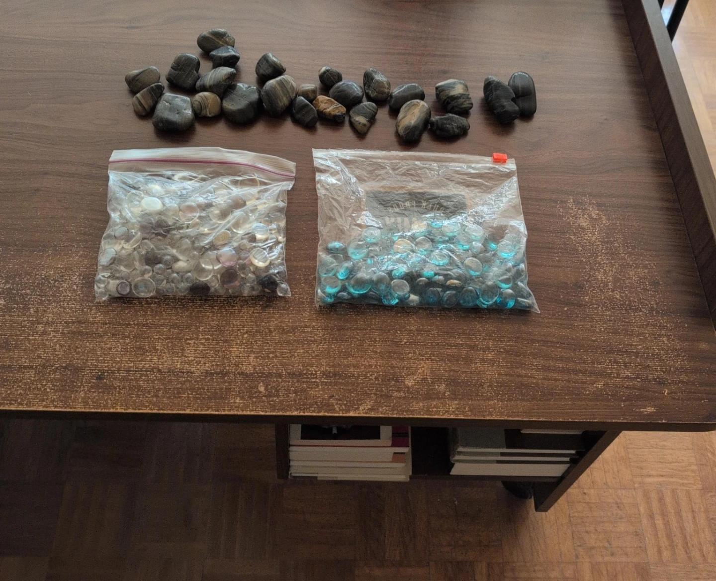 Decorative Glass Gems and Smooth Stones Bundle