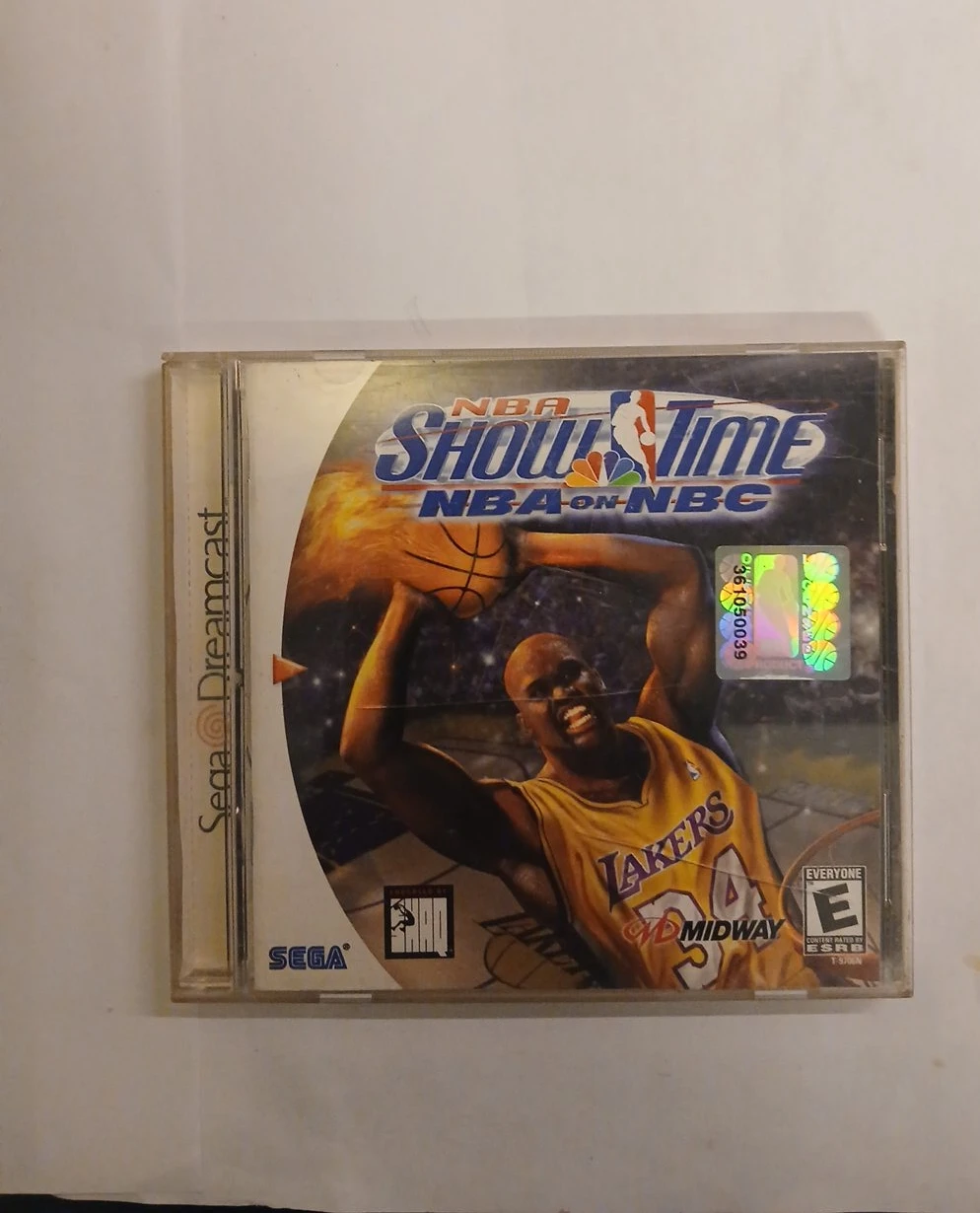 Sega Dreamcast NBA Showtime NBA on NBC Video Game