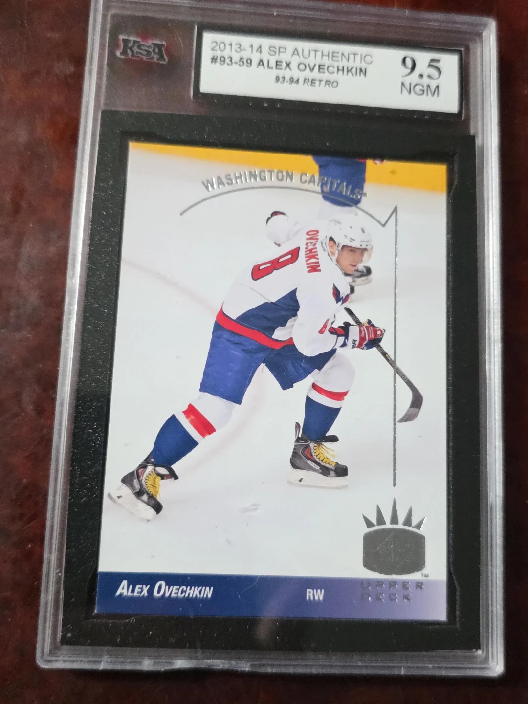 2013-14 SP Authentic Alex Ovechkin RC #93-59 Trading Card