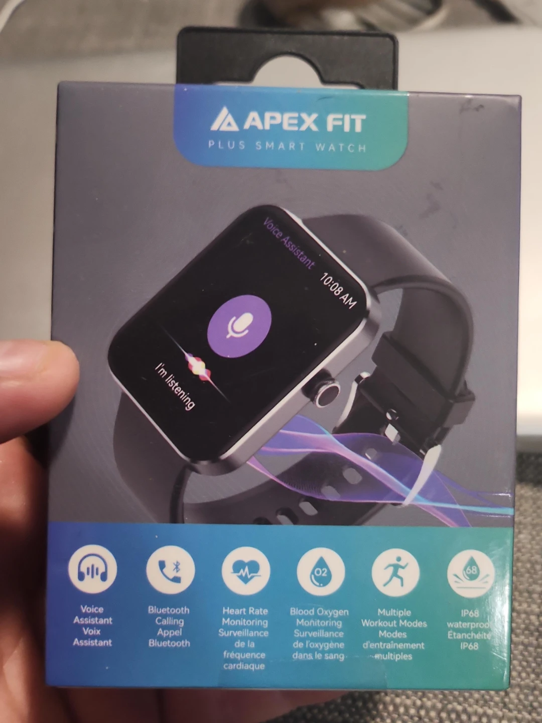 Apex Fit Plus Smart Watch - Brand New