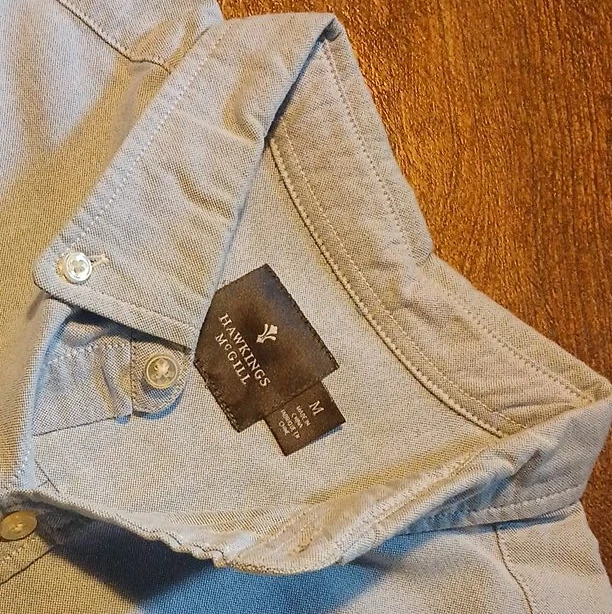 Hawkins McGill Button-Up Shirt Size Medium