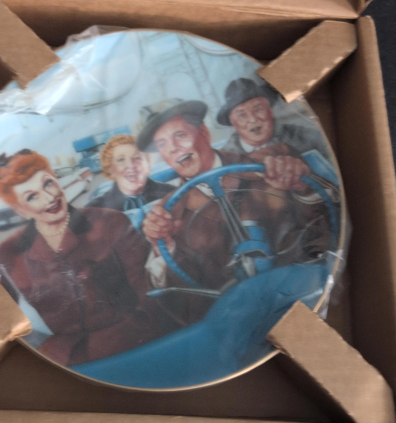 I Love Lucy "On the Farm" Collector Plate