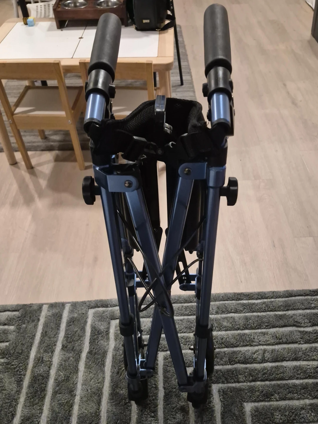 Foldable Walker with Seat