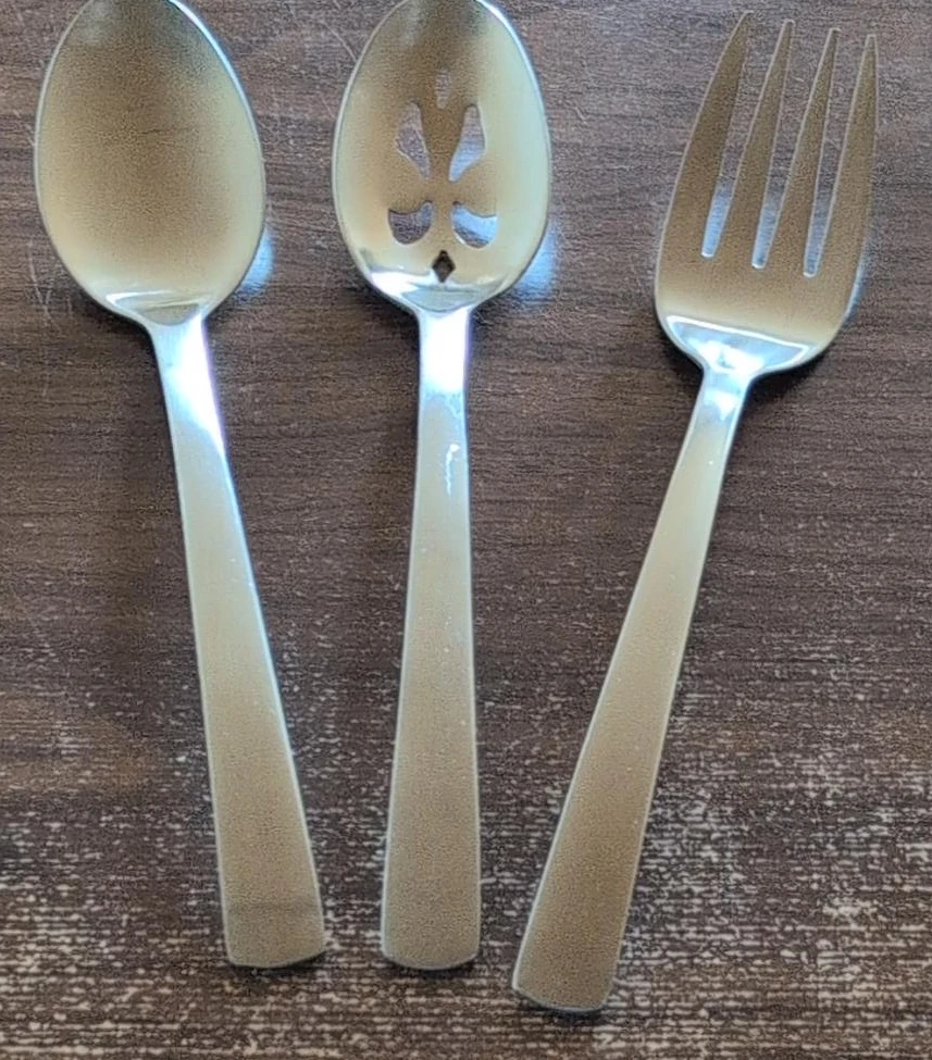 Serving Spoon and Fork Set