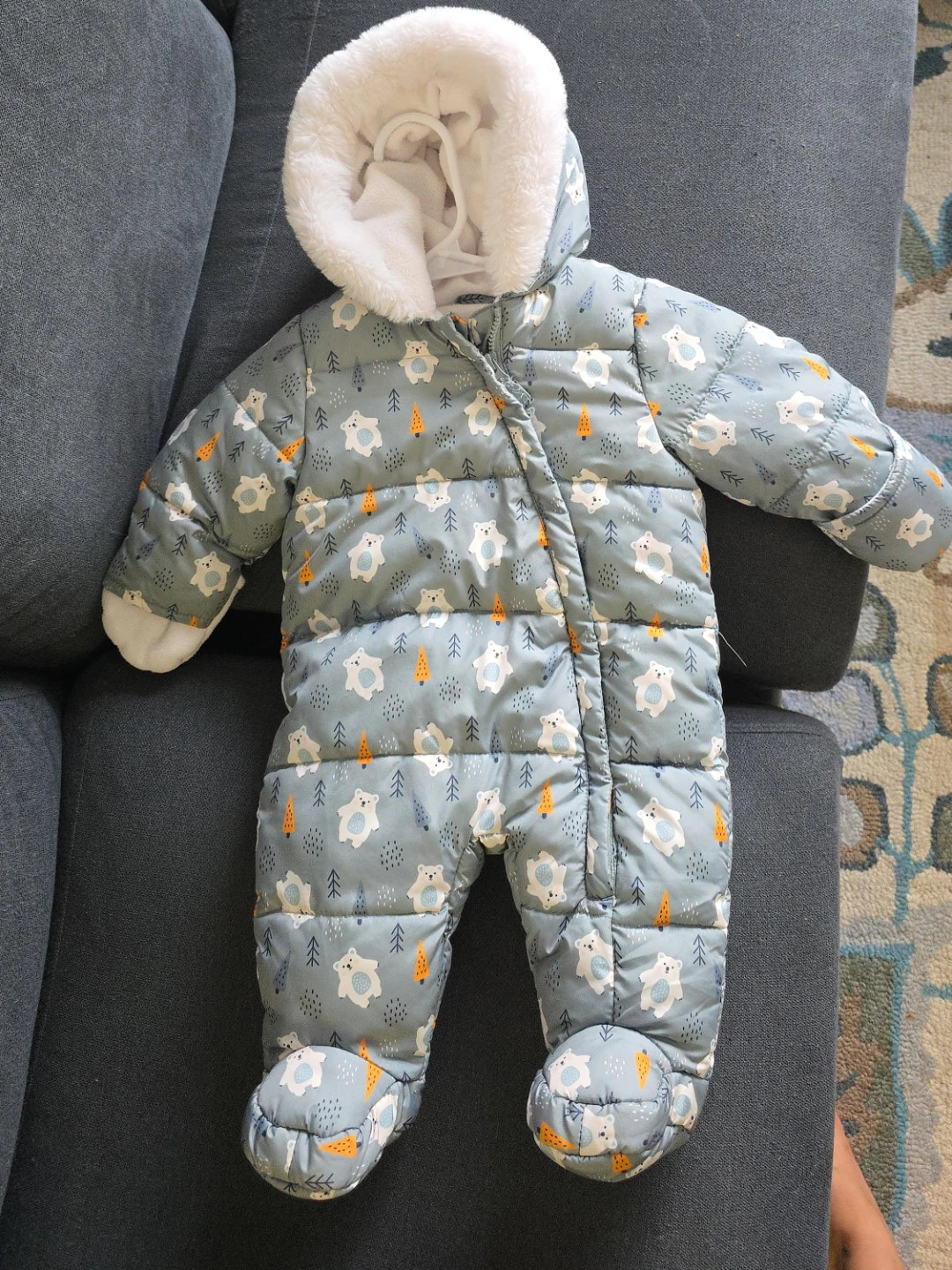 George Baby Snowsuit - 0-3M