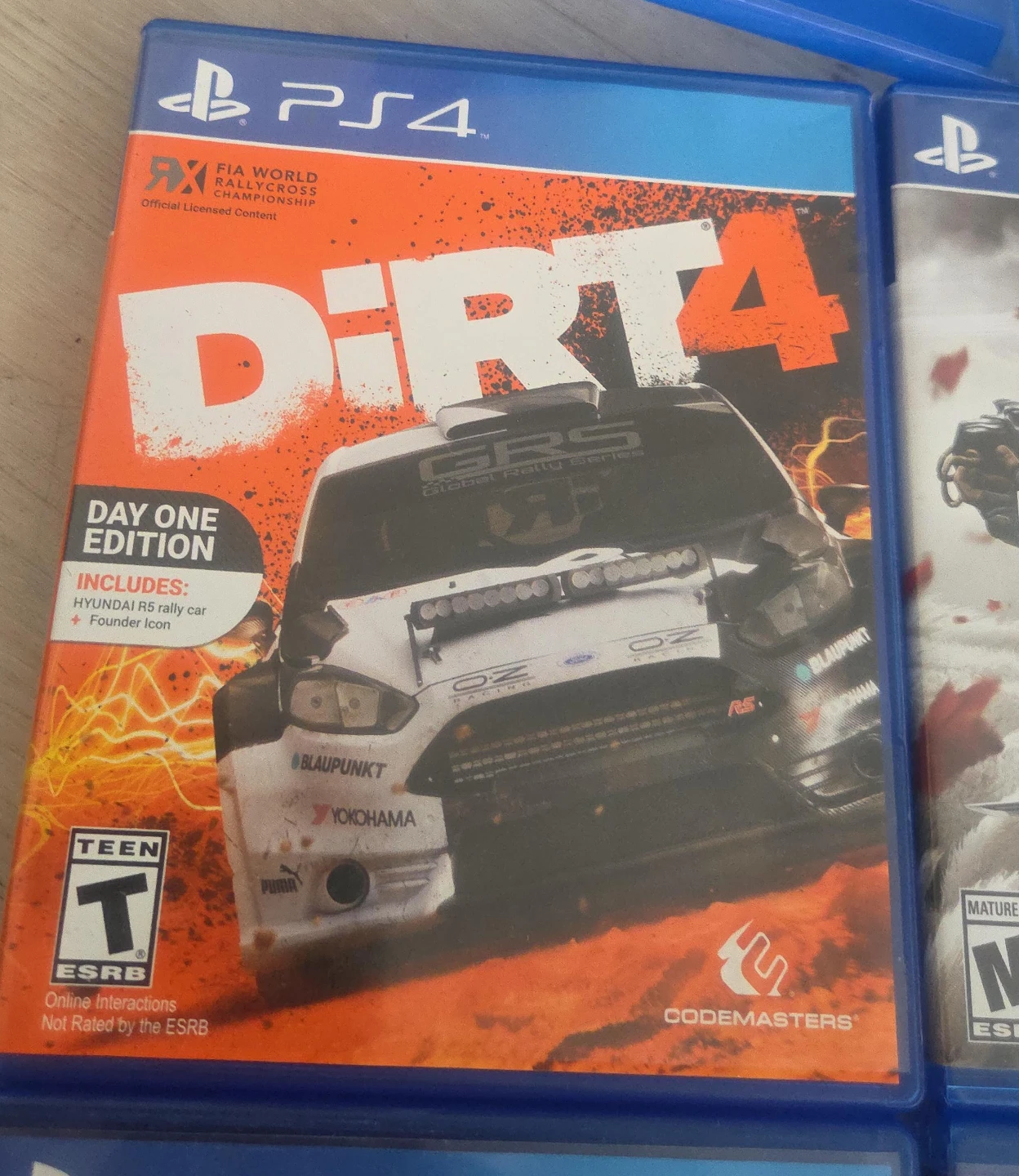 DiRT 4 Day One Edition PS4