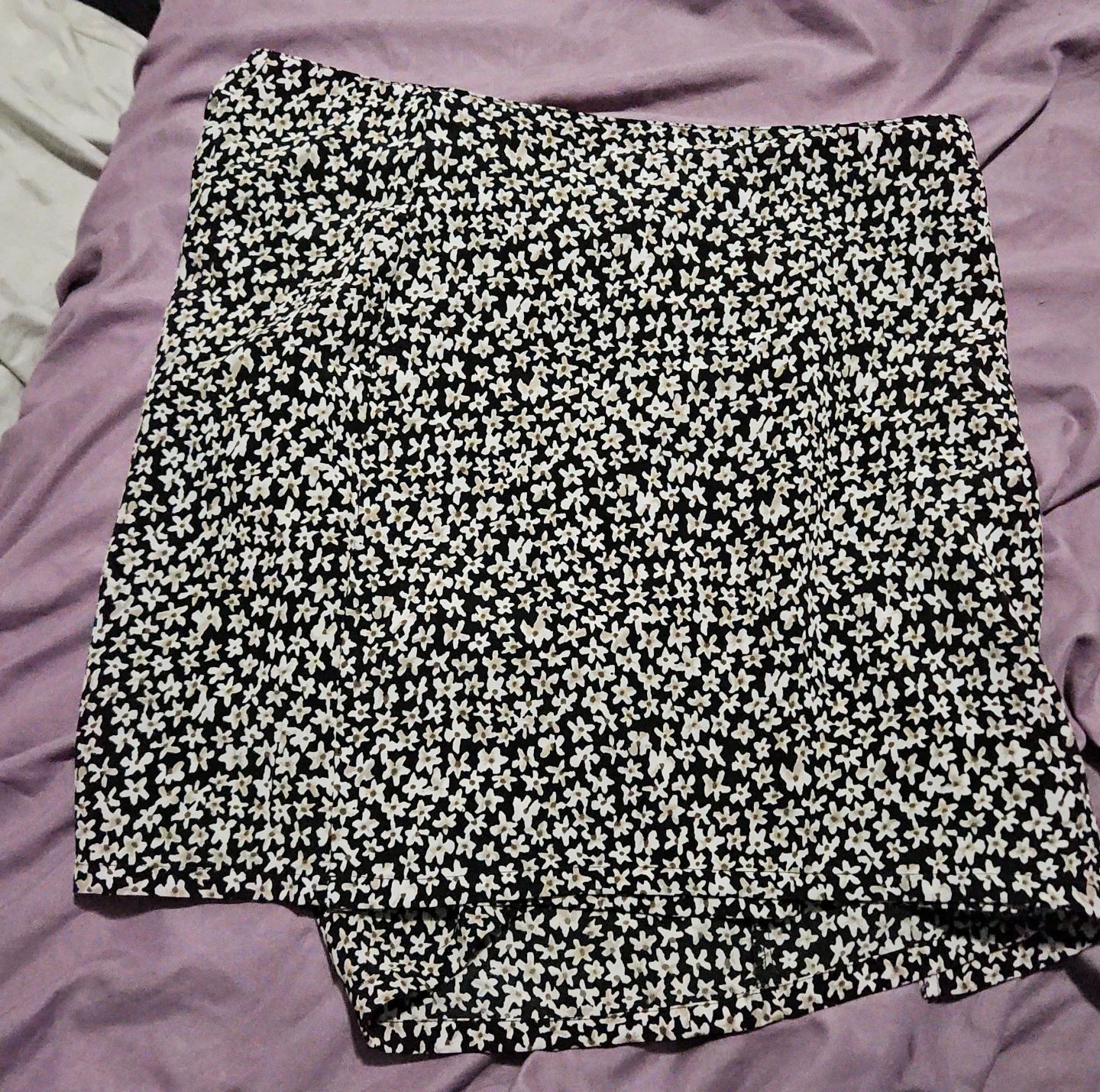 Premier Collection Floral Print Mini Skirt