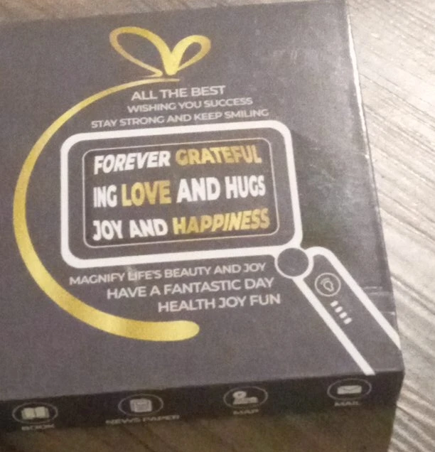 Gift Box with Inspirational Messages