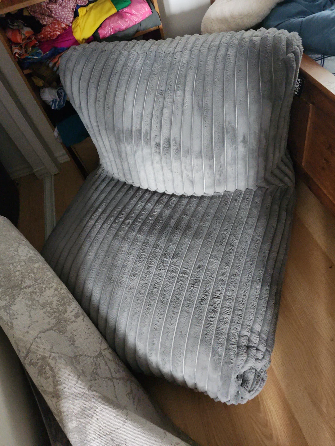 Grey Norka Cushion