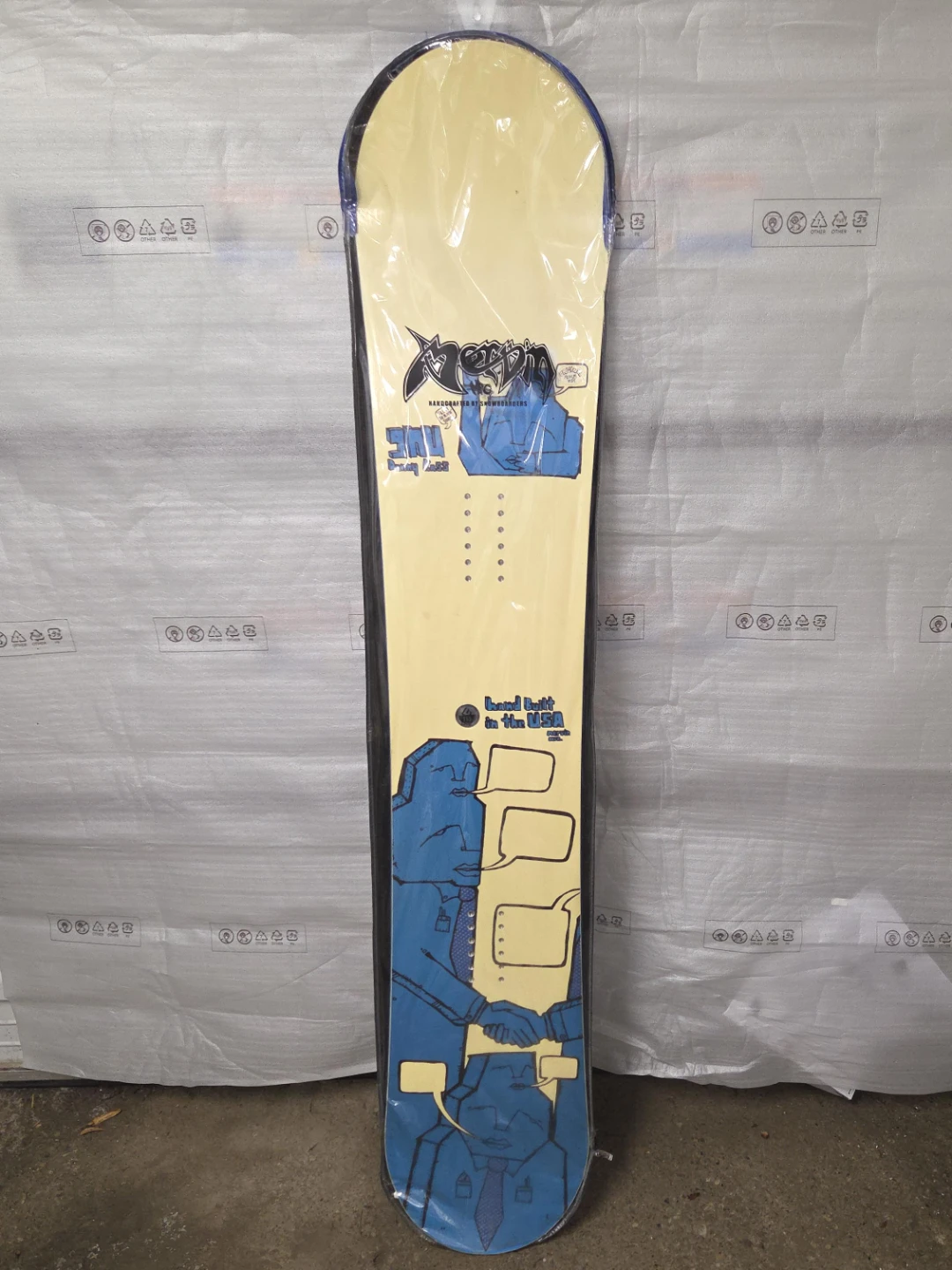 Brand New Yellow Exterior Snowboard