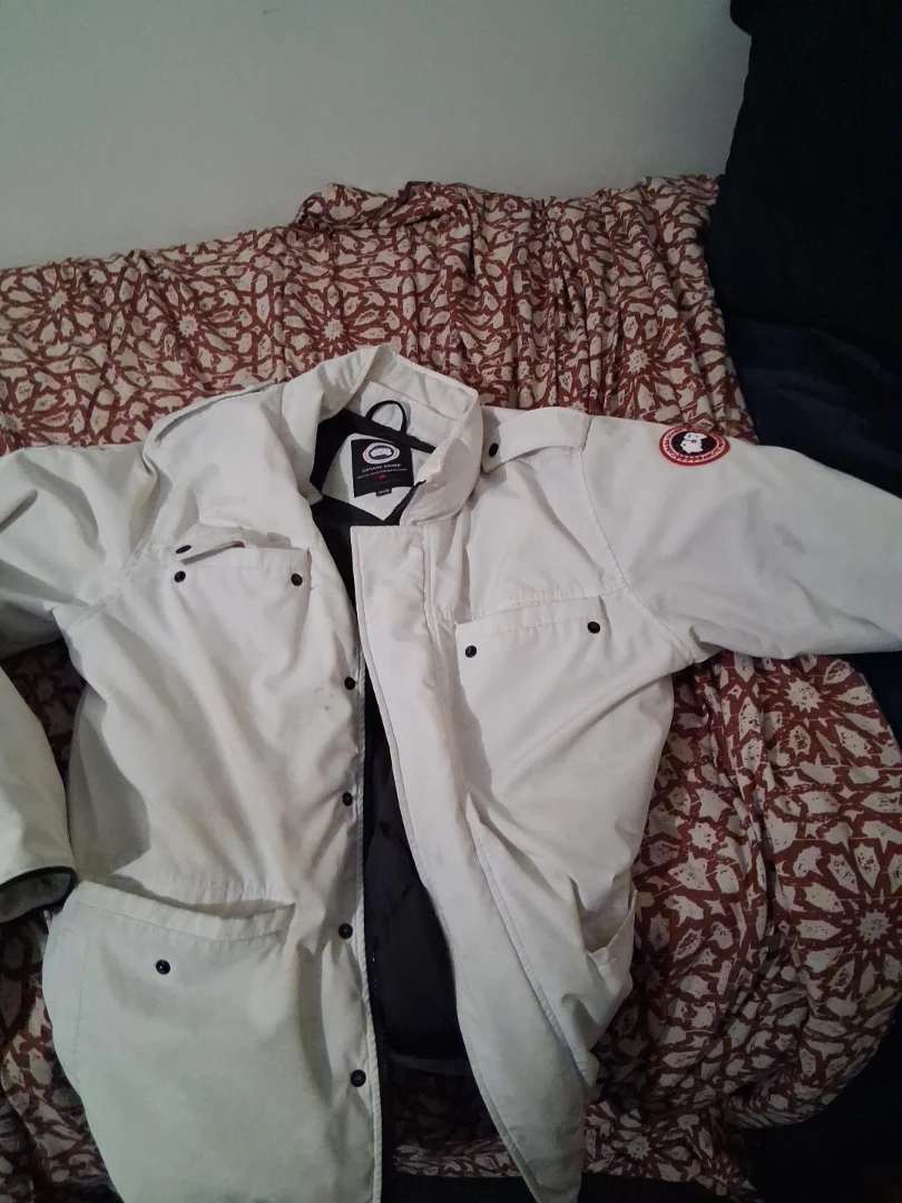 Canada Goose White Jacket