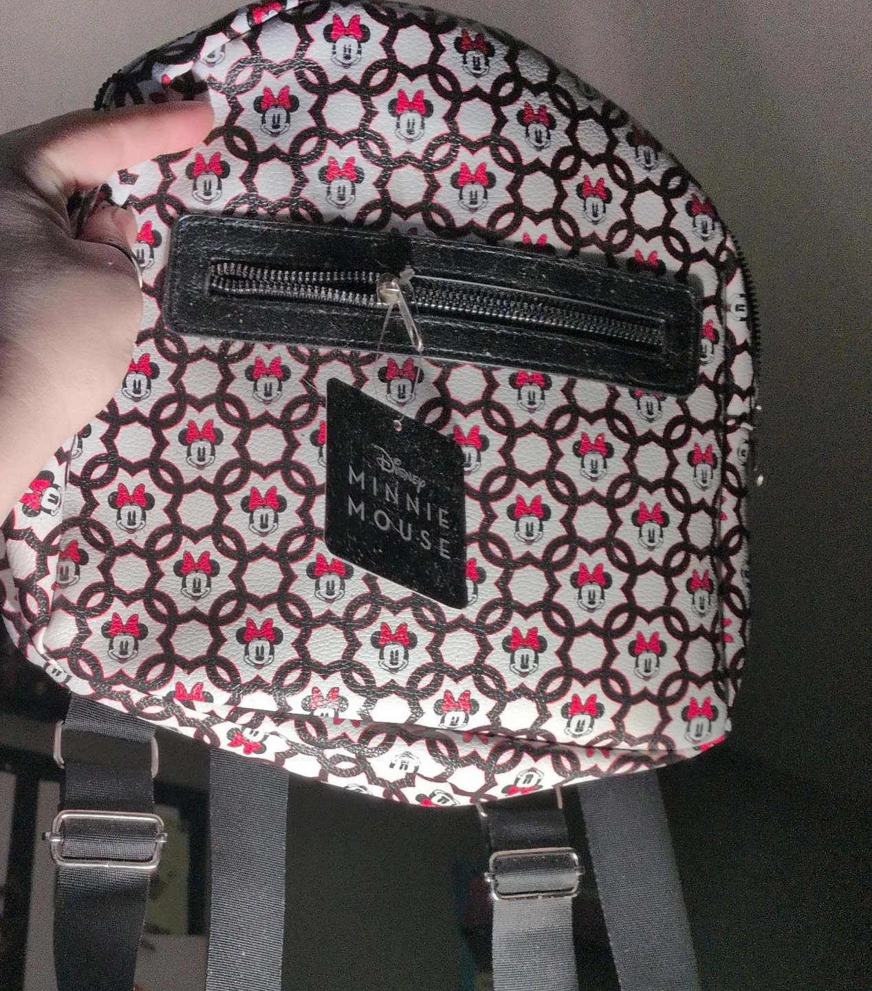 Disney Minnie Mouse 10" Backpack Purse Lisemce from Disneyland - photo 2