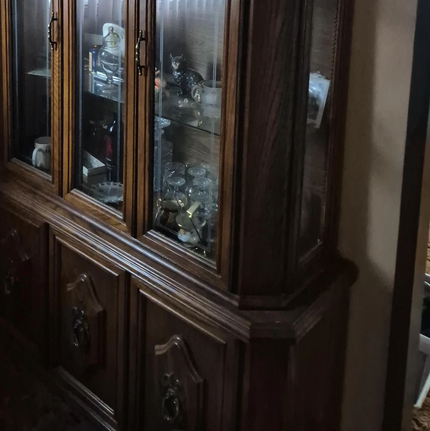 Oak China Cabinet