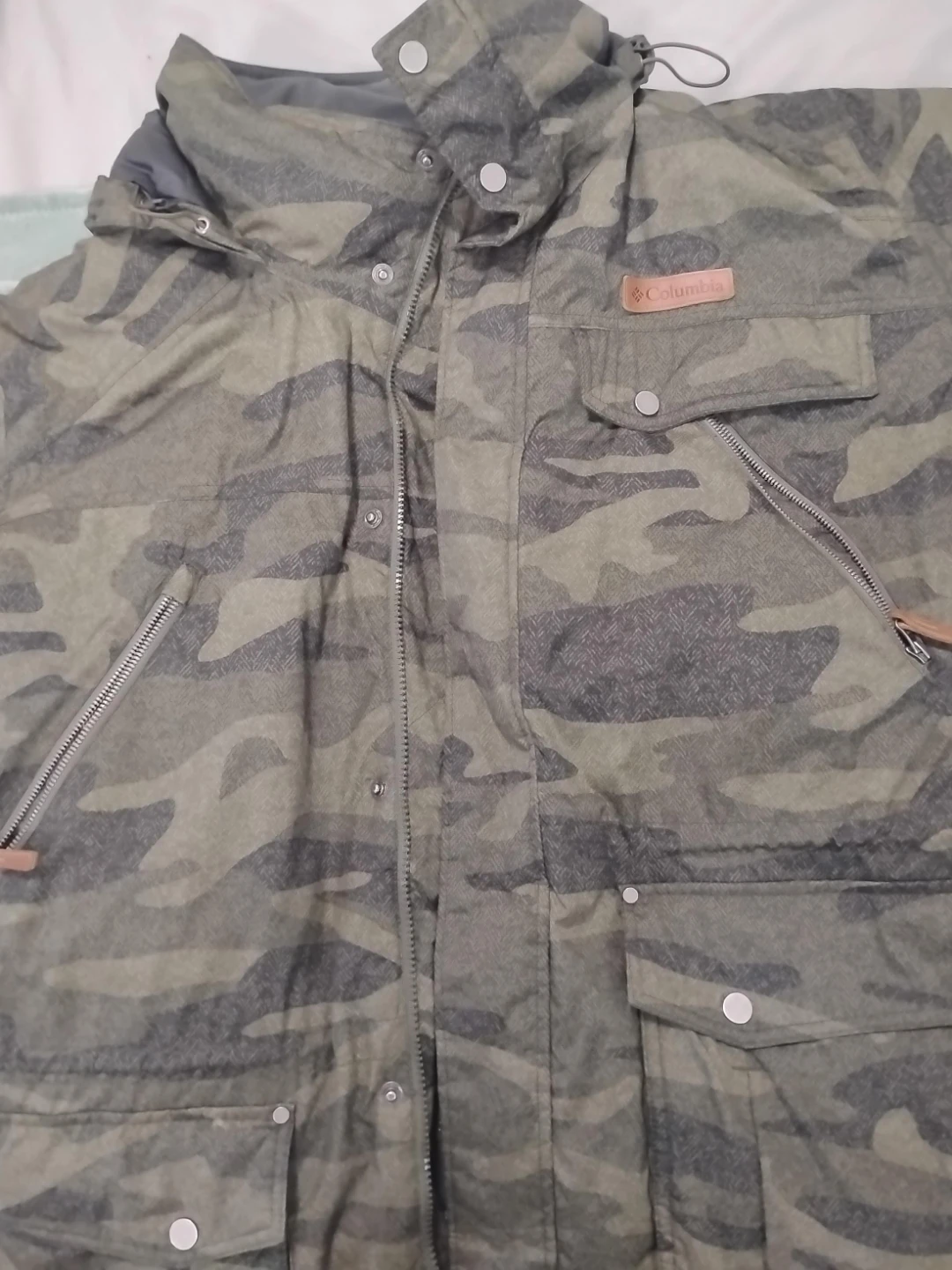 Columbia Camo Jacket XXL