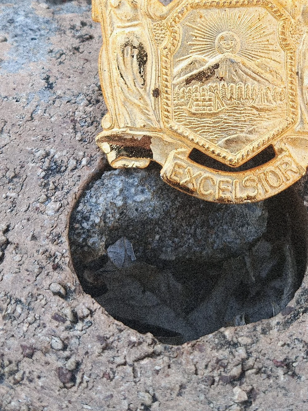 Vintage "Excelsior" Emblem