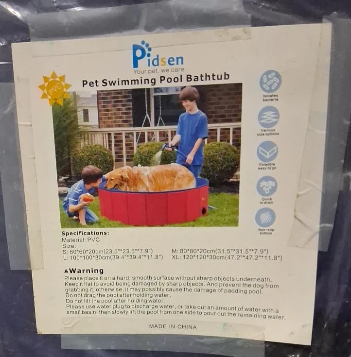 Pidsen Pet Swimming Pool Bathtub