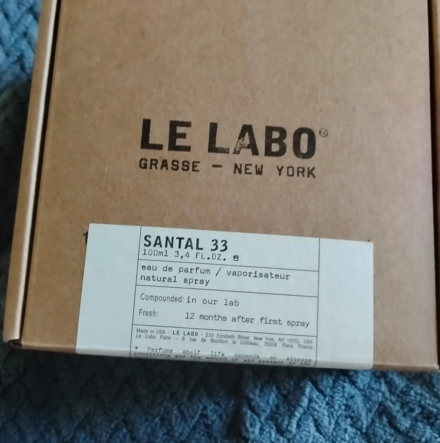 Le Labo Santal 33 Eau de Parfum Natural Spray 100ml