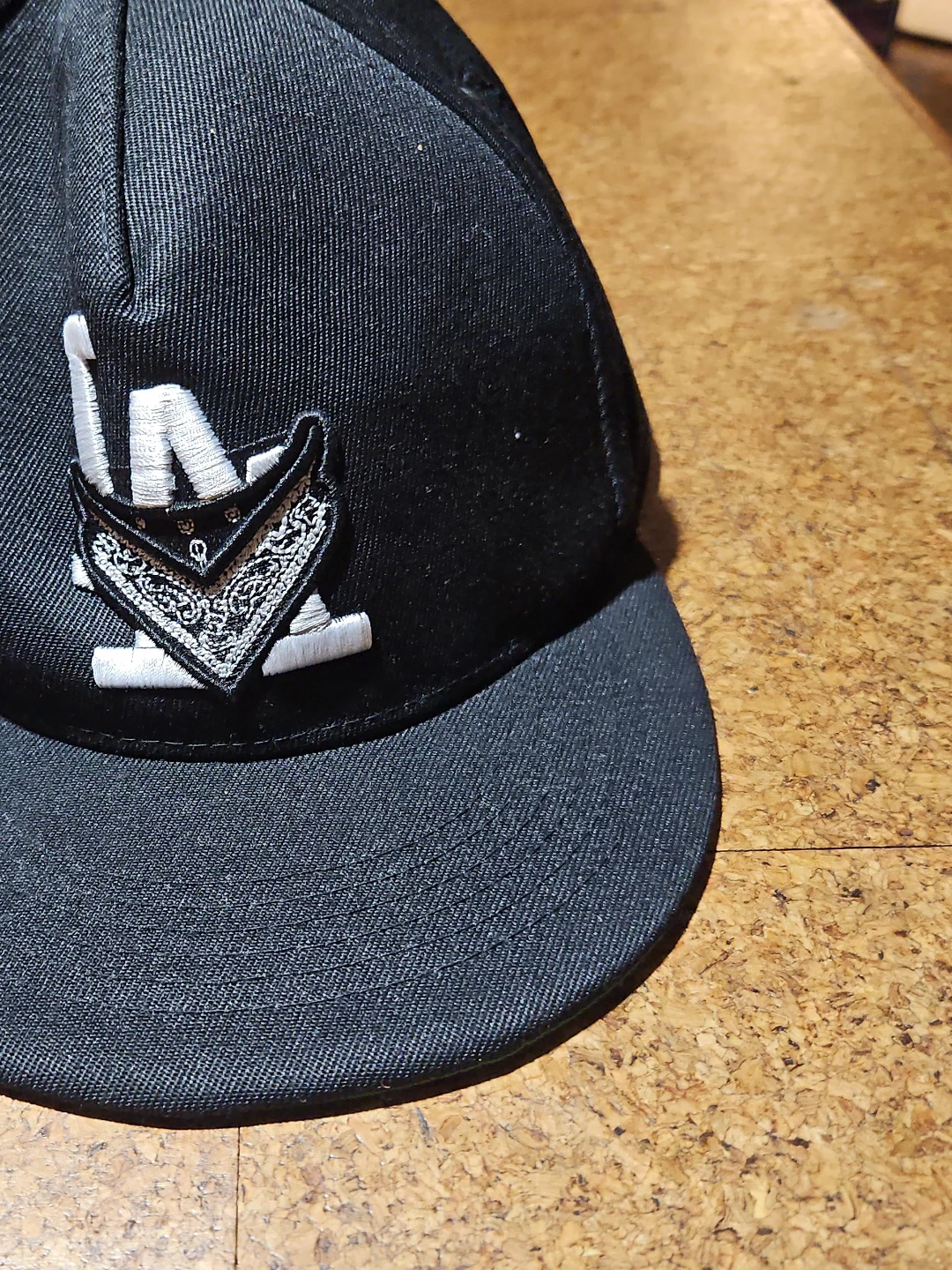 Black Los Angeles Crimes Snapback Hat
