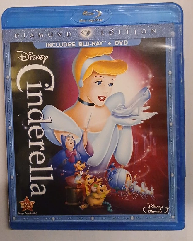 Disney Cinderella Diamond Edition Blu-Ray + DVD Combo Pack