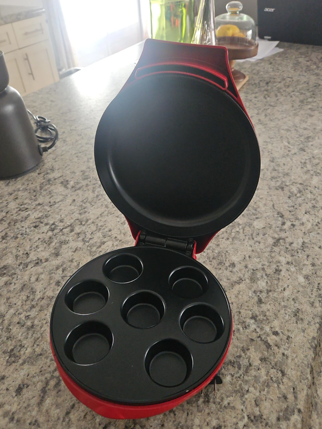 Red Mini Muffin Maker