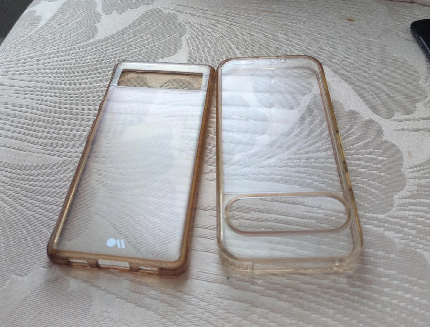 11 iPhone Case Clear Amber