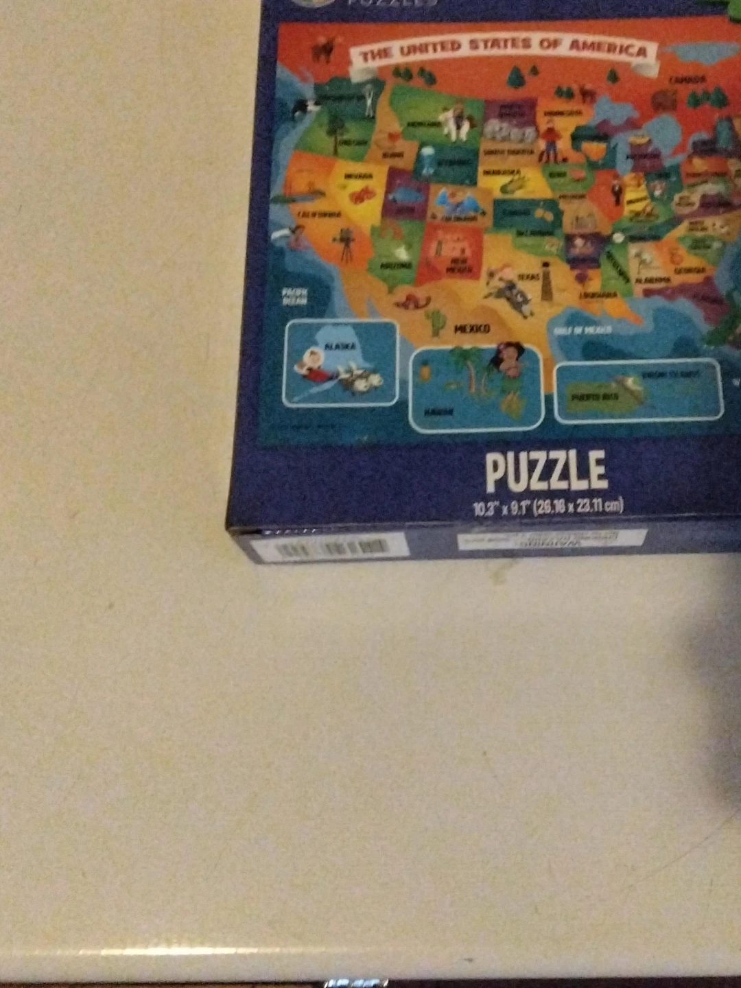 United States of America Map Puzzle