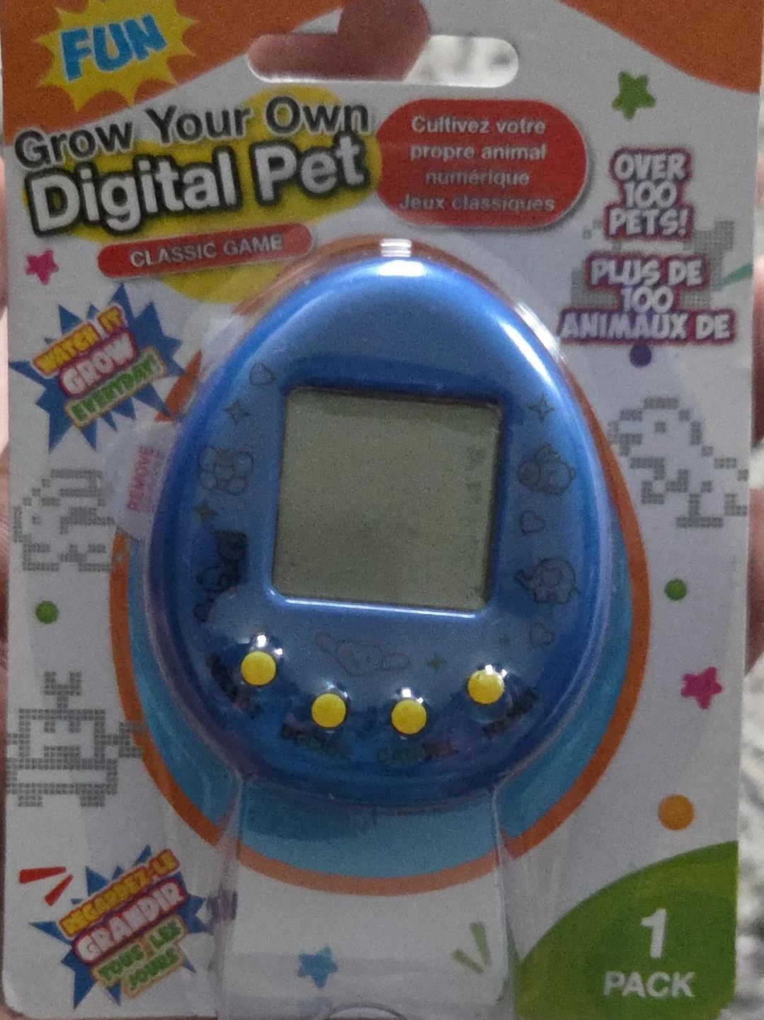 Fun Grow Your Own Digital Pet Classic Game
