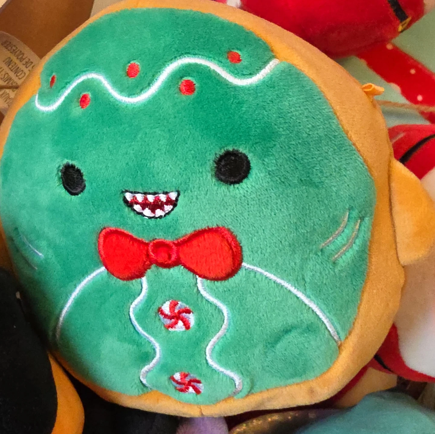 Plush Gingerbread Cookie Toy