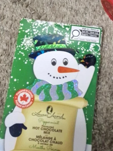 Laura Secord Peppermint Flavoured Hot Chocolate Mix