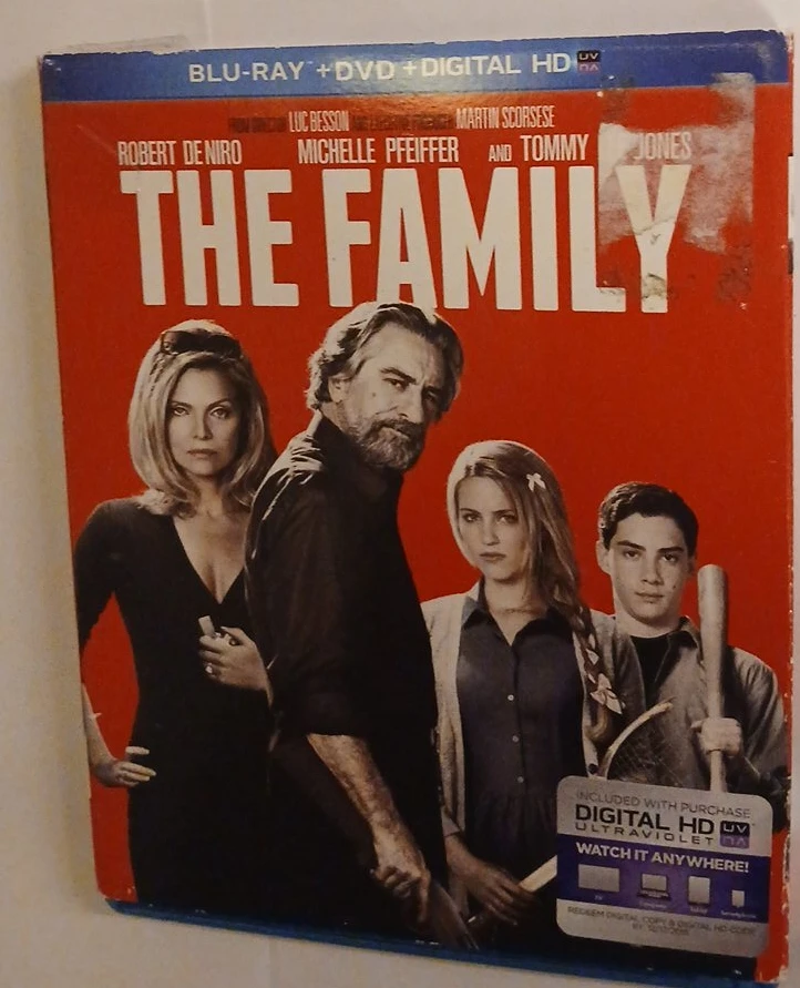 The Family Blu-Ray + DVD + Digital HD Movie