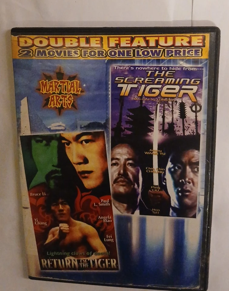 Double Feature DVD: Return of the Tiger & The Screaming Tiger