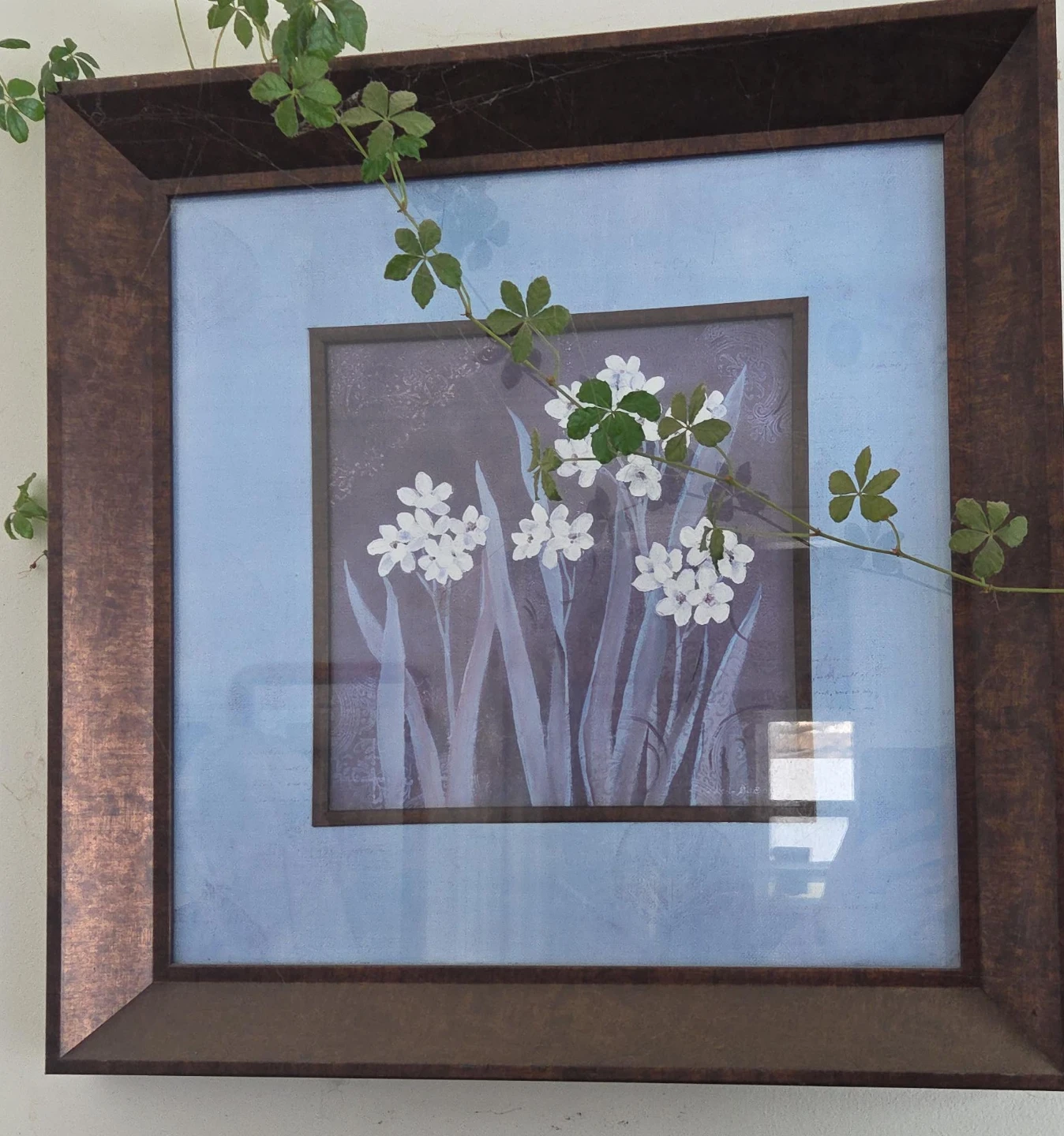 Framed Floral Wall Art