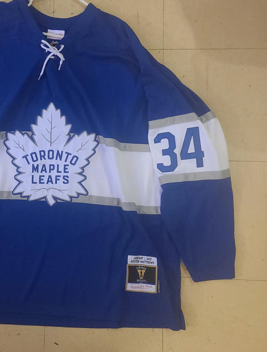 Toronto Maple Leafs Auston Matthews #34 Jersey 3XL