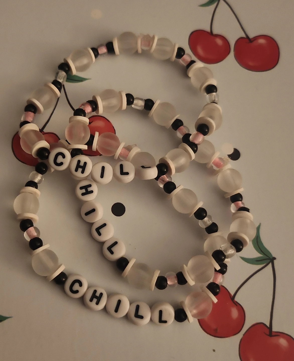 Handmade STRAY KIDS "CHILL" Beaded Bracelets