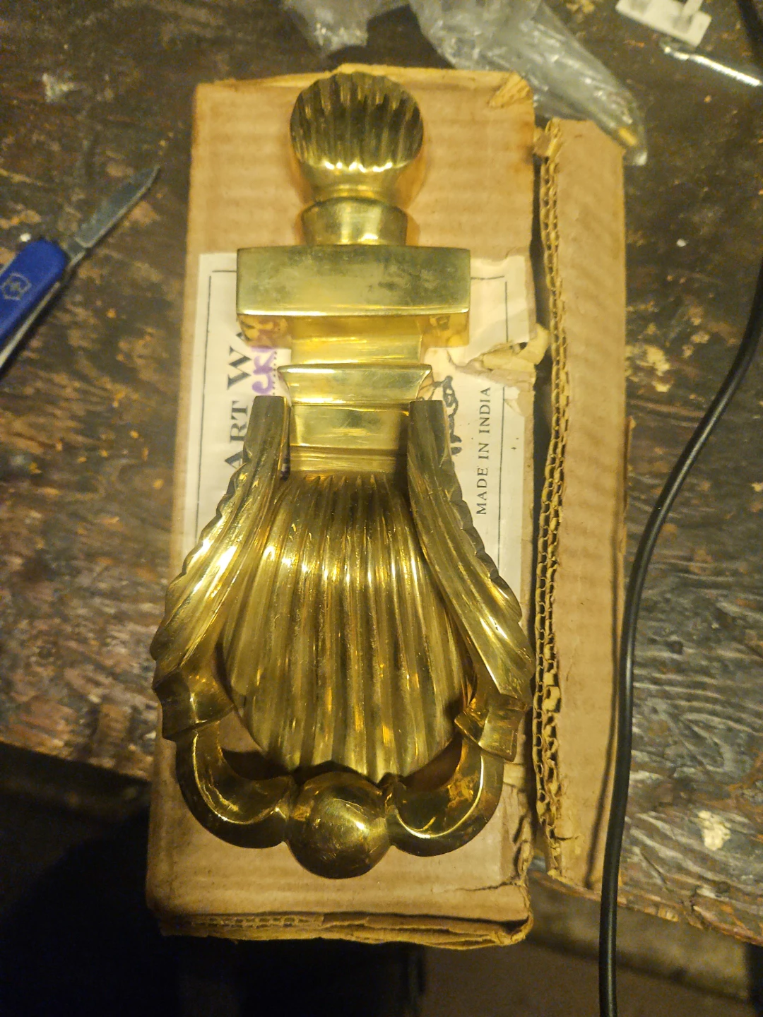 Brass Decorative Door Knocker
