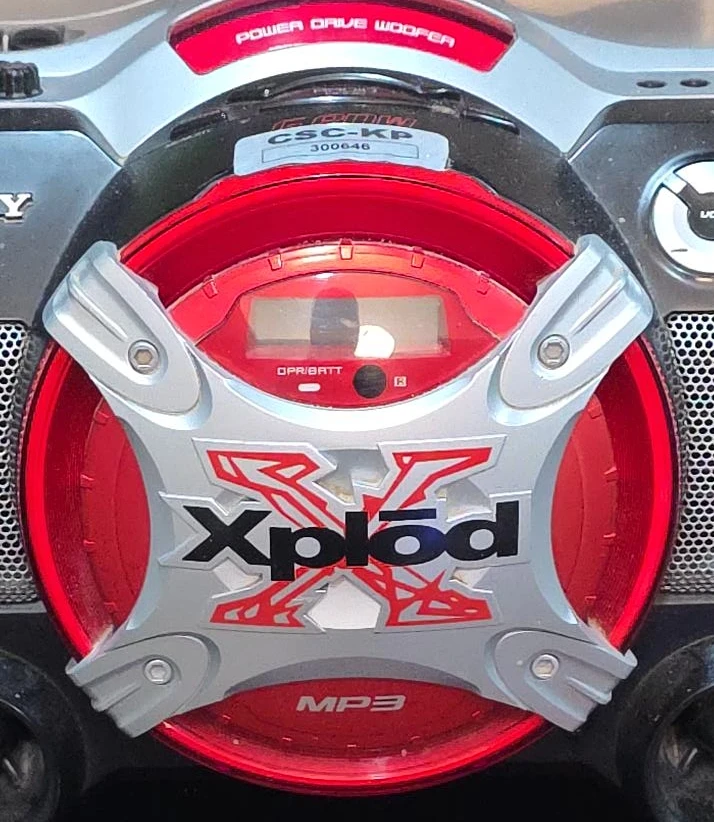 Sony Xplod Boombox CD Player MP3 CSC-KP